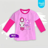 Kaos anak karakter Islami Moslem Kids