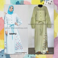 Size L - Abaya Dewasa DANNIS - Gamis Dewasa DANNIS - ABL69
