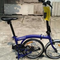 Jual Sepeda Lipat 16 United Trifold ( Lipatan Model Brompton ) Murah