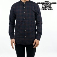 ATASAN BAJU PRIA KEMEJA PANJANG FLANEL FLANNEL PLANEL KOTAK MERAH