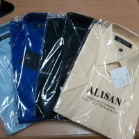 BAJU MURAH PROMO Kemeja Alisan Polos PENDEK (Cek Katalog Warna)