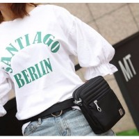 Tas Impor Selempang Keren Hitam Wanita | Buat Jualan Simpan Uang