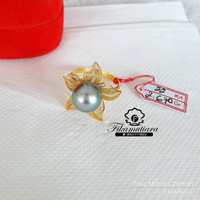 Cincin kendari emas mutiara laut