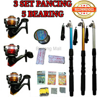 PAKET PANCING ISI 3 JORAN SUPER LENGKAP SET PANCING SUNGAI