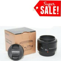 Jual NEW LENSA FIX YONGNUO EF 50mm 50 mm f1 8 f 1 8 FOR CANON BOKEH Murah