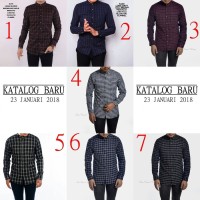 BAJU MURAH PROMO Baju Kemeja Levis Flanel Distro Tangan Panjang Kotak
