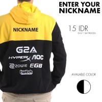 BAJU KAOS TERBARU Custom NICKNAME Jaket Hoodie Jumper Sweater Dota 2