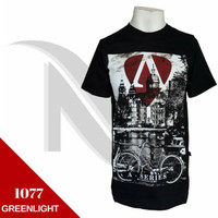 baju kaos distro / baju kaos cowok / koas 3second / baju kaos keren