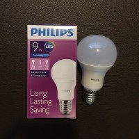 (Diskon) Lampu Bohlam LED Philips 9 Watt Cool Day Light