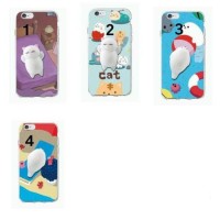 Cover Cute Cat Squishy Casing Case For Samsung Galaxy S6 Handphone