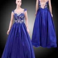 SEWA GAUN PESTA BIRU 31811
