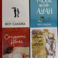 BUKU NOVEL TERBARU 1 paket isi 10 Novel karya BOY CANDRA