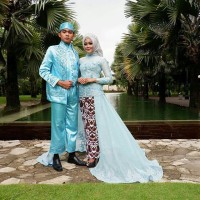 MODEL KEBAYA MODERN / KEBAYA PENGANTIN HIJAB BAJU NIKAH MEWAH / KEBAYA