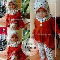 jual baju muslim anak grosir I gamis anak kekinian I baju bayi I Farah