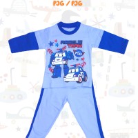 Baju Tidur Piyama Anak Laki Poli Sz14/16/18 murah / ecer / grosir