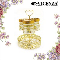 Vicenza Candy Jar - Toples Permen dgn Wadah Air GA3 Padi