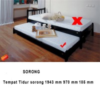 BED TEMPAT TIDUR RANJANG SORONG LIGNA