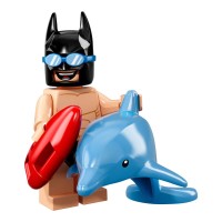 Jual LEGO Minifigures Batman Movie Series 2 -Beach Swimsuit Seri #6 Dolphin Murah