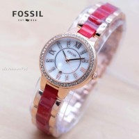 Fossil Jam tangan Wanita cewek Mika TIDAK LUNTUR terbaru 2018 Harga mu