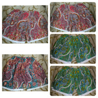 celana pendek renda kecil motif batik khas bali/oleh-oleh bali