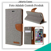 Samsung Galaxy J2 Prime / JC Flip Wallet Canvas Case Cover