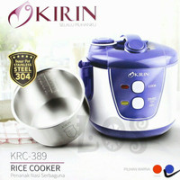 magic com-Rice Cooker kirin stainles NEW 2 liter Blue