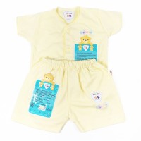 Pakaian Anak Bayi Newborn Libby Baju Lengan Pendek & Celana Pendek