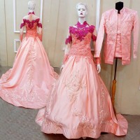 kebaya pengantin termurah di tokopedia / baju nikah mewah modern