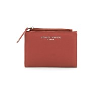 Jual DOMPET WANITA IMPORT SOPHIE MARTIN KECIL MERAH LV ALLIQA W1259C6 MUR A Murah