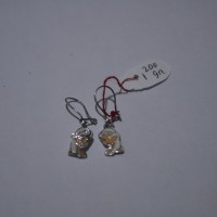 Anting anak emas putih Elsa Frozen 75 berat 1 2 gram Earring