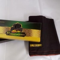 sarung ATLAS favorit HITAM POLOS