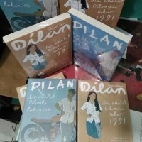 BUKU MURAH TERBARU Satu Paket NOVEL DILAN isi 2 buku.