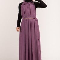 baju gamis wanita baju muslim wanita terbaru konsep minimalis elegan