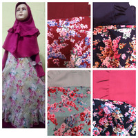 Gamis syari anak bahan katun jepang || baju muslim anak