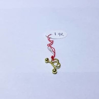 Anting bayi emas 24 karat berat 1 gram model toge
