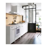 IKEA FYNDIG Kabinet Dapur dasar dgn pintu dan laci 40x60x86 cm, putih