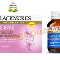 Jual Blackmores Conceive Well Gold + Blackmores Conceive Well Men Murah