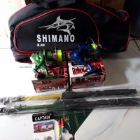 MODEL BARU 2 Set Pancing siap pakai Type Joran Antena