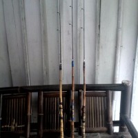 PROMO Joran bambu cendani rell seat sambung dua 2 section