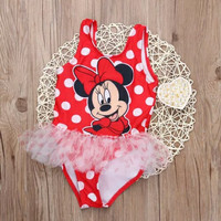 Minnie Red Polka Tutu Kids Swimwear/Swimsuit/Baju Renang Anak/Bayi