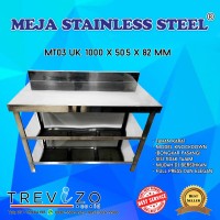 Berkualitas Meja Serba Guna Meja Dapur Kompor Stainless Steel MT 3 Ra