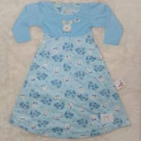 DASTER ANAK PEREMPUAN/DASTER PANJANG ANAK/BAJU TIDUR AMRO ANAK