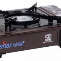 Kenmaster Kompor Portable (Camping) - Bisa Gas Kaleng dan Elpiji