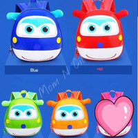 Tas Ransel Anak Paud / Play Group Timbul Hardcase Super Wings