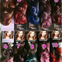 Hair Clip Ombre Curly Hair Clip Big Layer Ombre Hair clip Korea