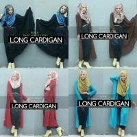 promo long cardigan cardi outwear wanita baju gamis pria wanita