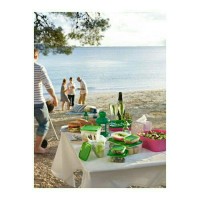 Jual Toples Ikea Pruta Set isi 17Pcs- Kotak Makan-Box HIJAU ASLI Murah