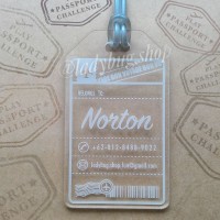 Jual BAG/LUGGAGE TAG - (DESIGN: NORTON) Murah