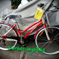 sepeda city bike 26 united pattaya frame alloy