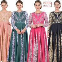 Baju Muslim Gamis Maxidress Import Pesta Bibiq